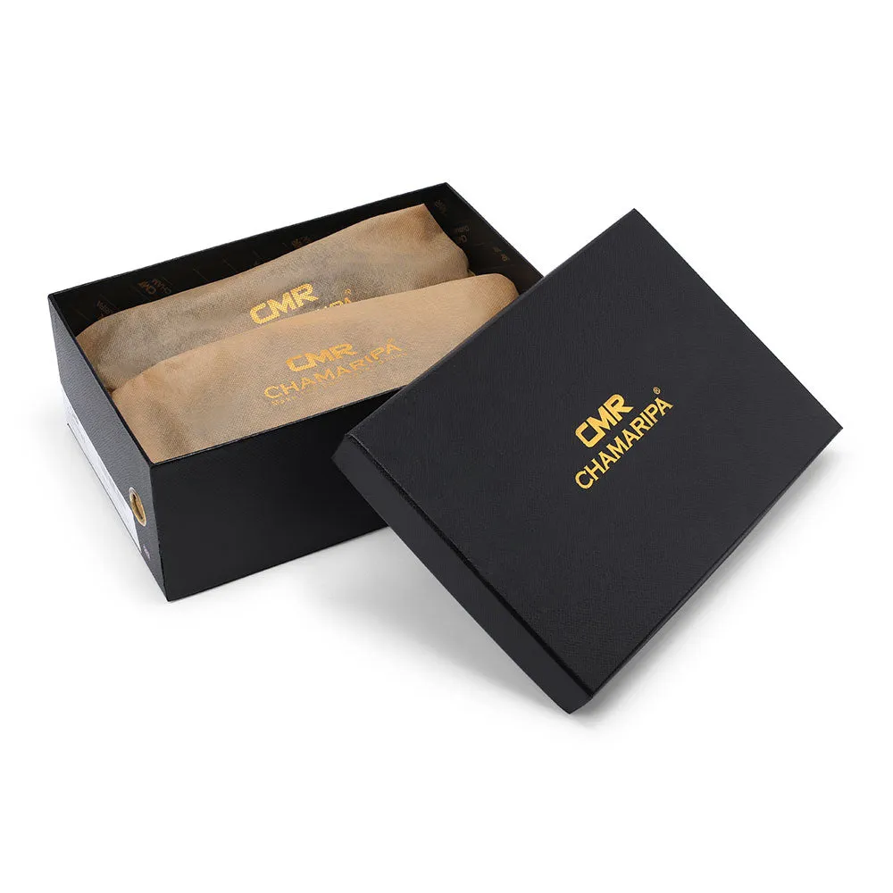 6 CM/2.36 Inches CMR CHAMARIPA Handcrafted Height Increasing Shoes Brown Leather Loafers for a Subtle