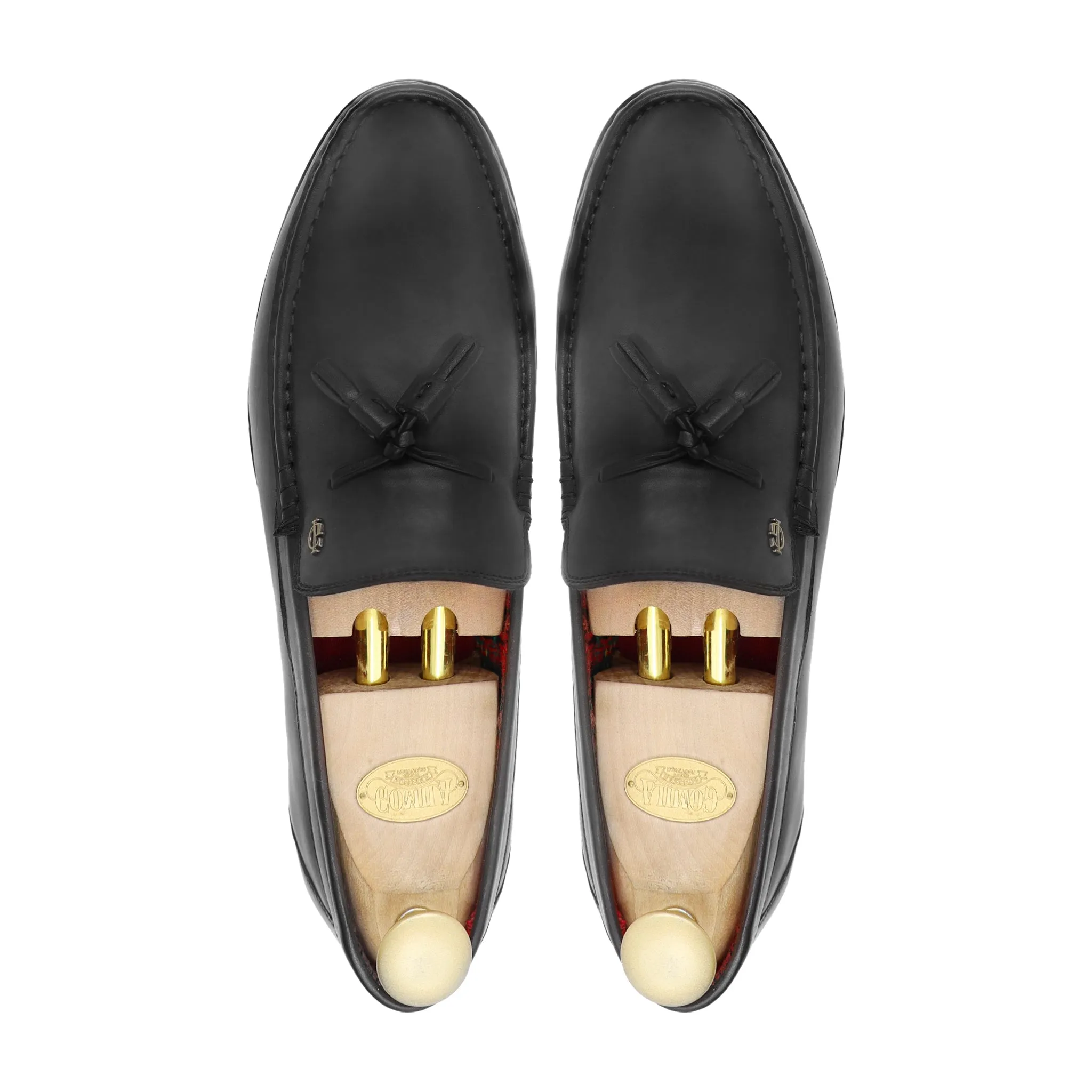 Acel - Men's Black Calf Leather Loafer