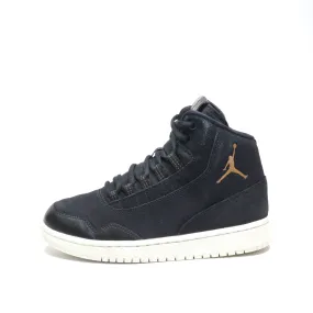 Air Jordan Executive High-Top Sneakers Suede Black Color For Men