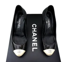 Authentic Chanel Classic Runway Patent Pumps