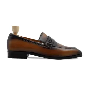 Bespoke Mens Leather Loafers