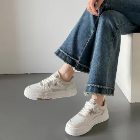 Breathable Lace-up Versatile Shoes