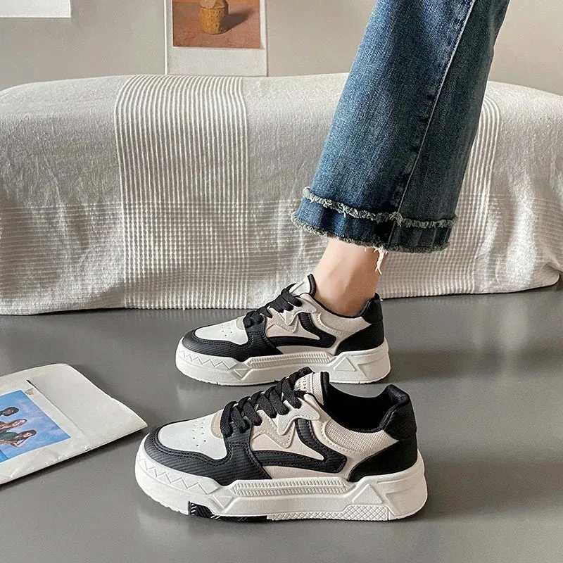 Breathable Lace-up Versatile Shoes