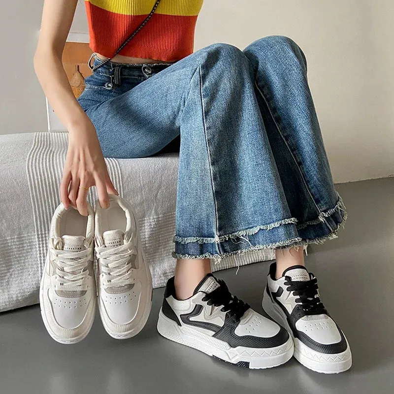 Breathable Lace-up Versatile Shoes