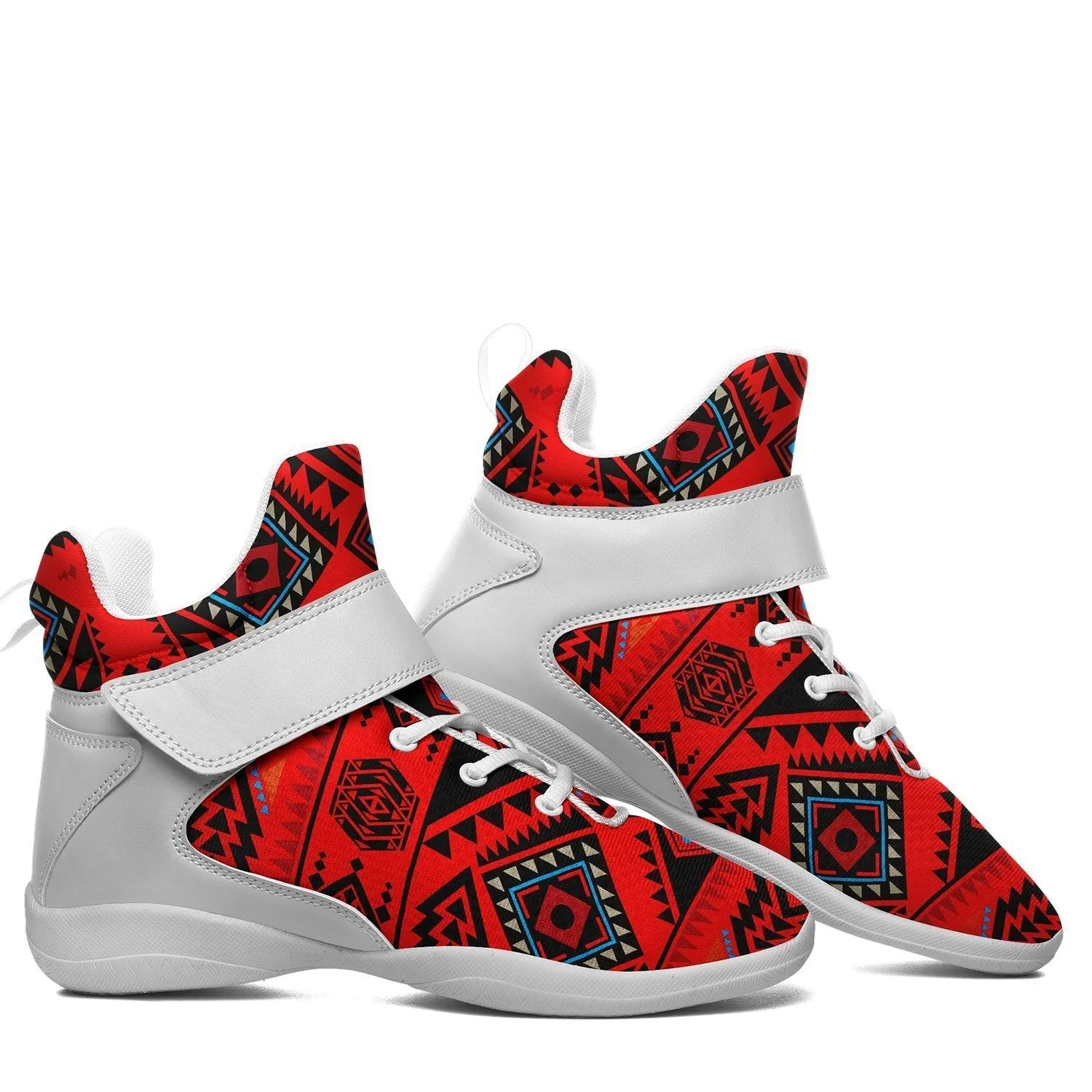 California Coast Mask Ipottaa Basketball / Sport High Top Shoes - White Sole