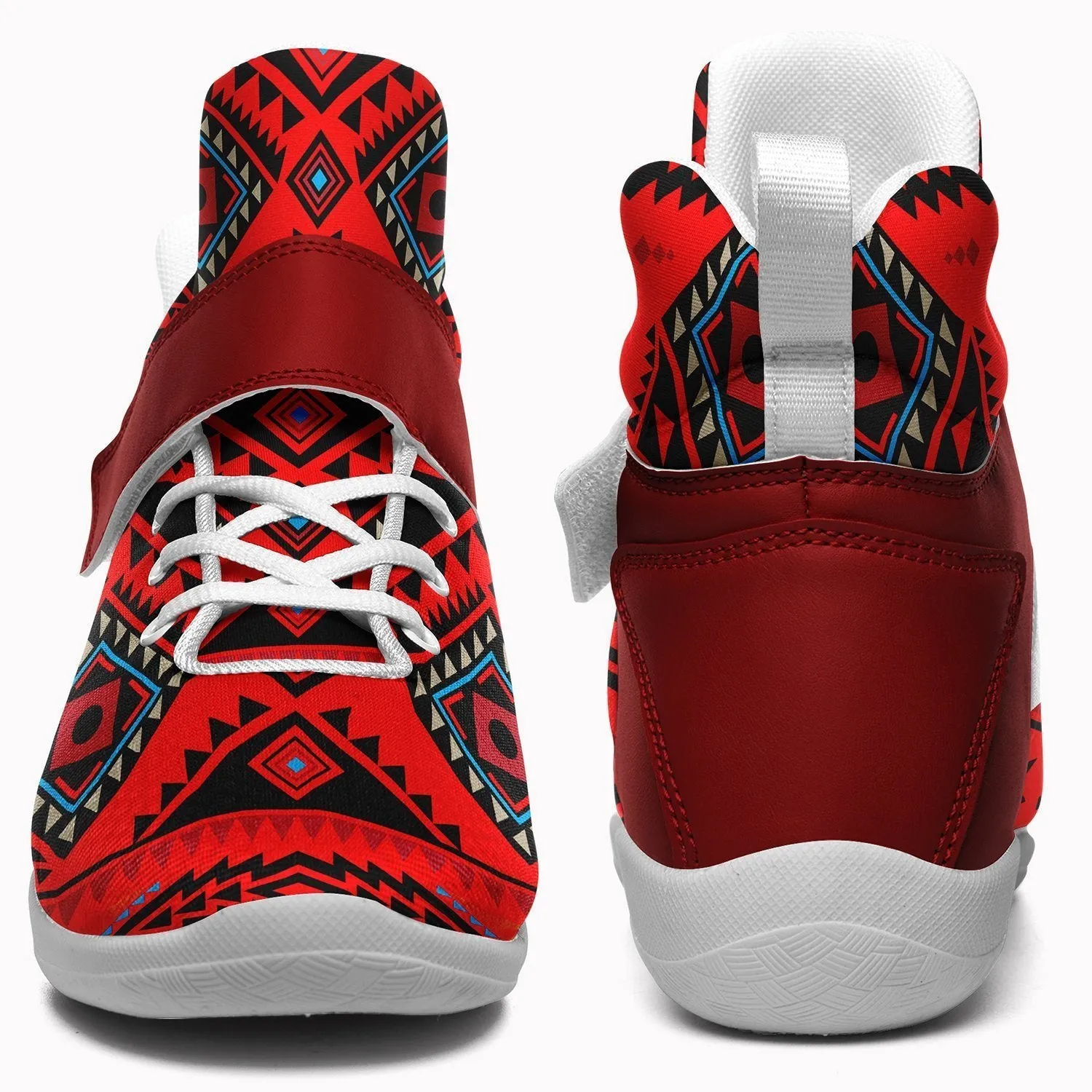 California Coast Mask Ipottaa Basketball / Sport High Top Shoes - White Sole