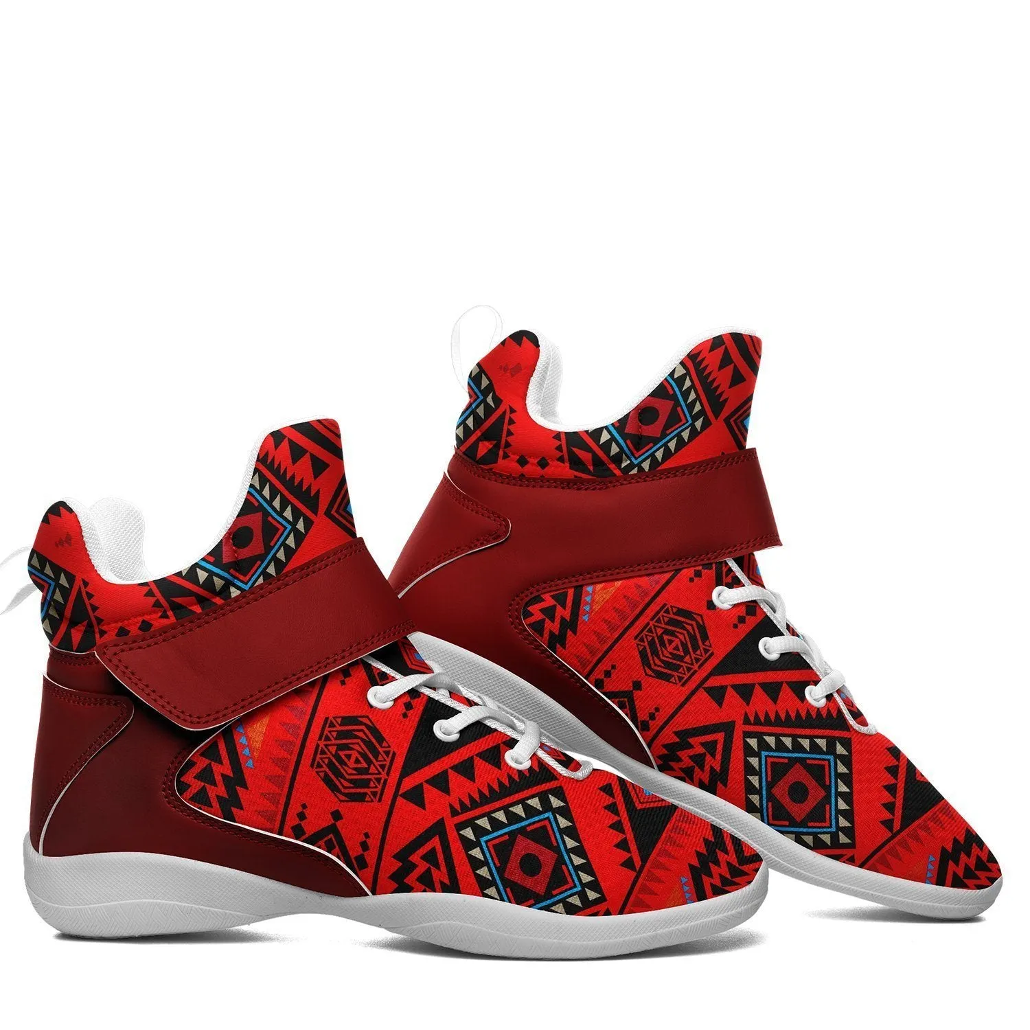 California Coast Mask Ipottaa Basketball / Sport High Top Shoes - White Sole