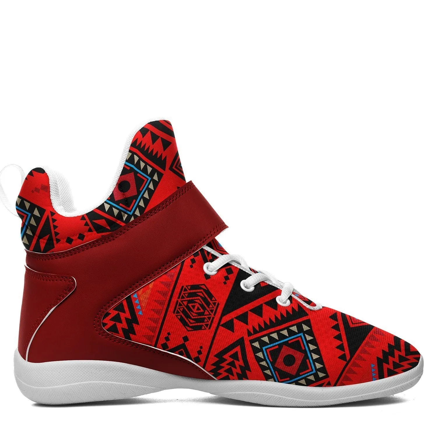 California Coast Mask Ipottaa Basketball / Sport High Top Shoes - White Sole