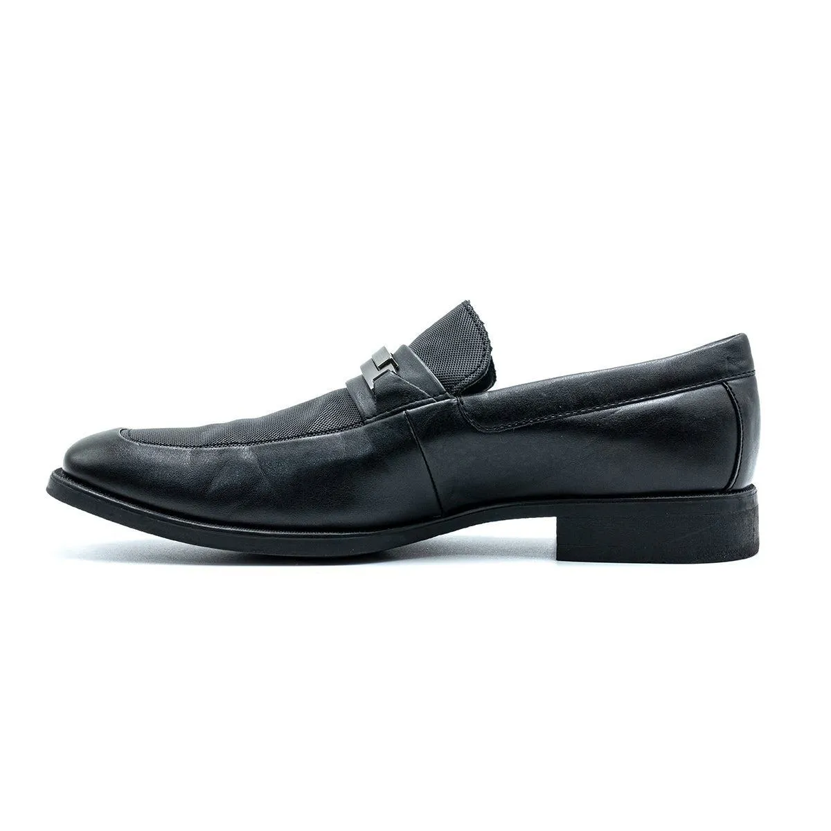 Calvin Klein Ernest Slipon Loafers Leather Black Colour For Men