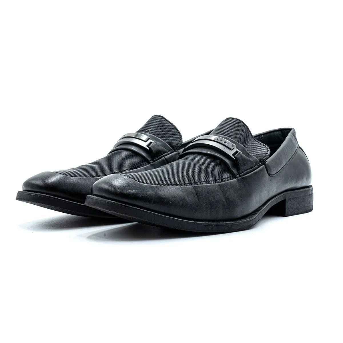 Calvin Klein Ernest Slipon Loafers Leather Black Colour For Men
