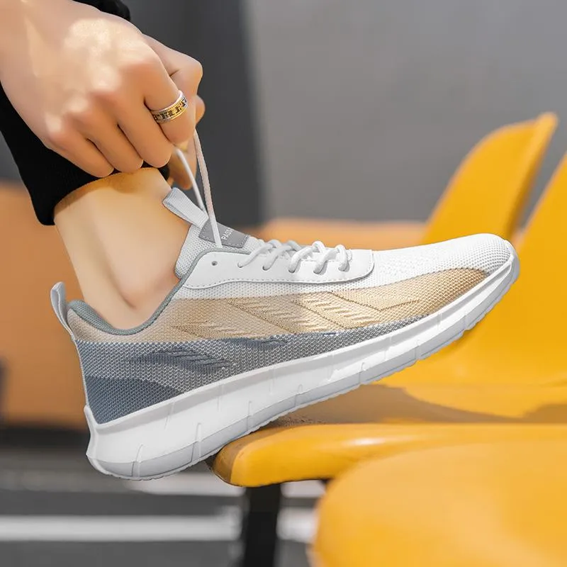 Casual Breathable Mesh Shock-absorbing Sneakers
