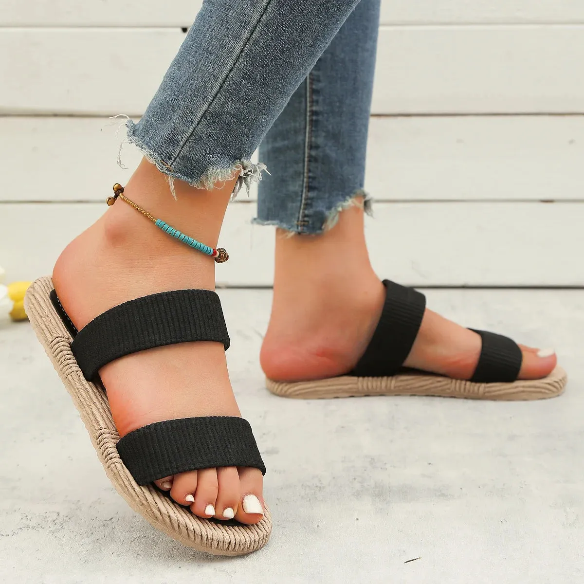 Comfortable flat slippers™