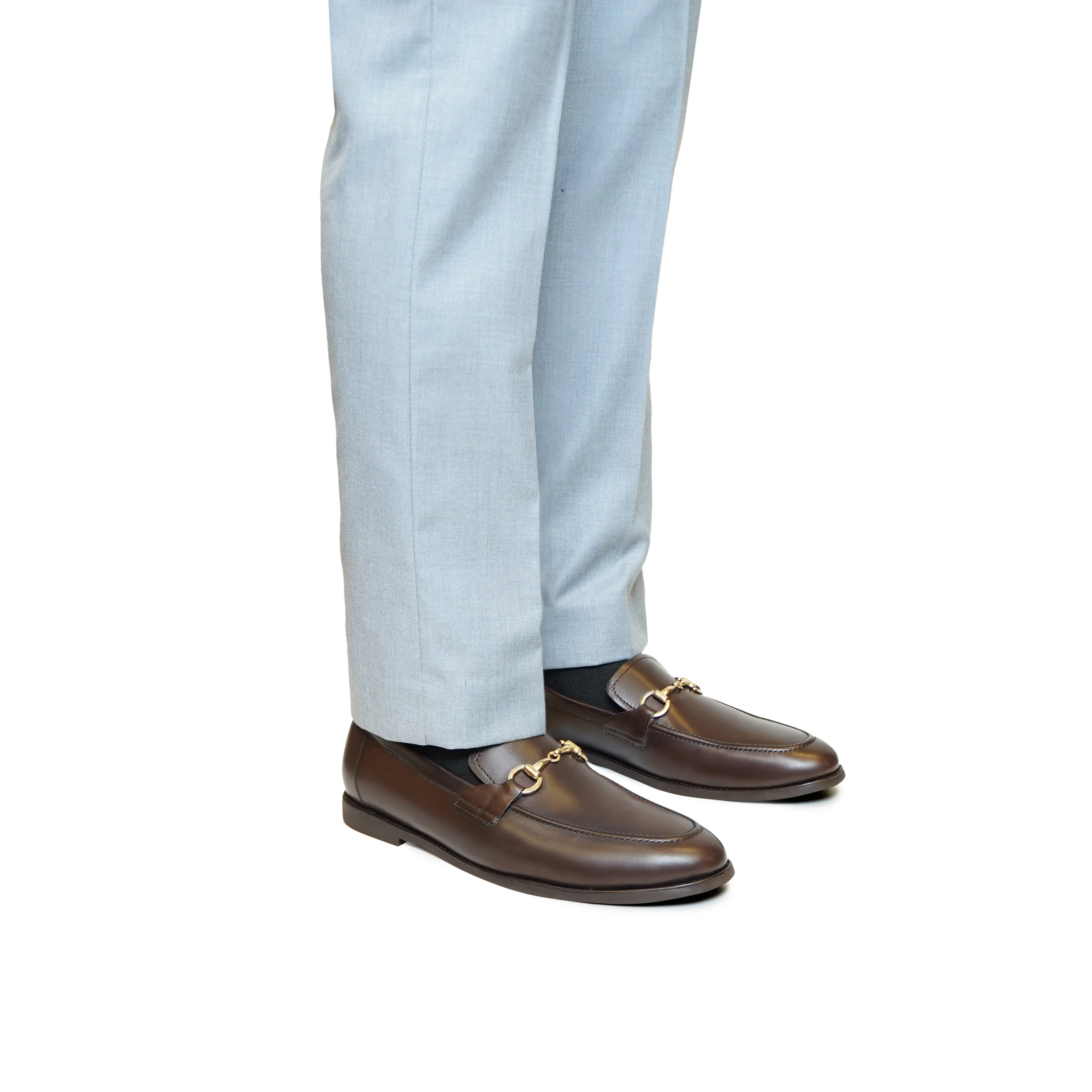 Cove - Men's Dark Brown Calf Leather Loafer