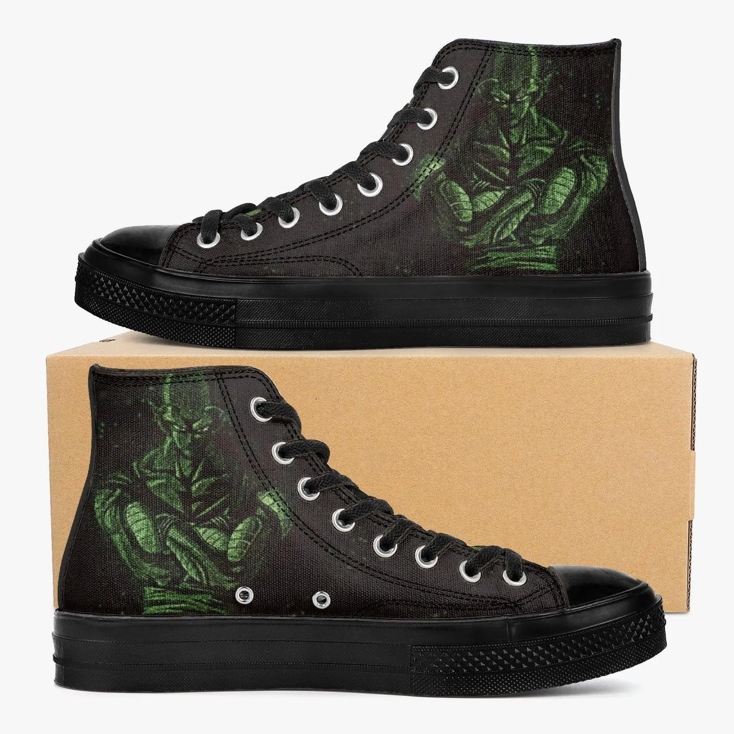 Dragonball Z Piccolo A-Star High Anime Shoes
