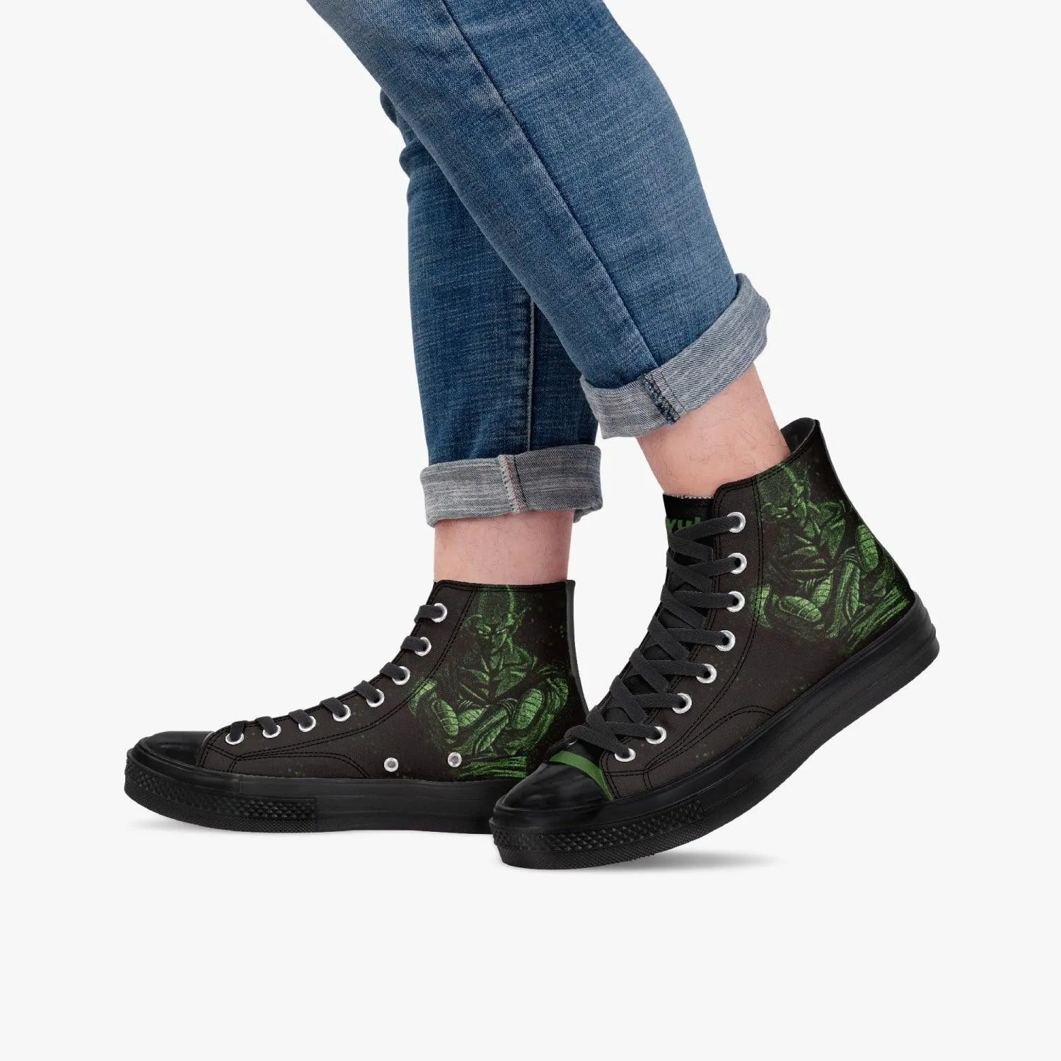 Dragonball Z Piccolo A-Star High Anime Shoes