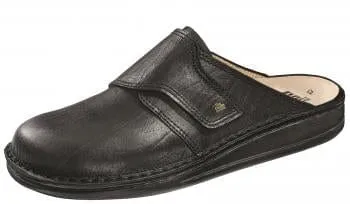 Finn Comfort Unisex Amalfi Clogs- Caratrangun Schwarz