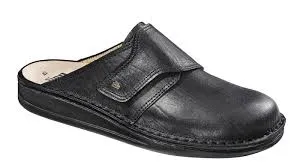 Finn Comfort Unisex Amalfi Clogs- Caratrangun Schwarz