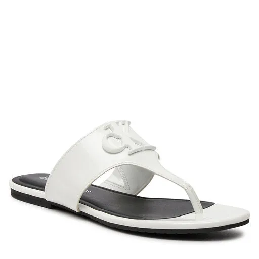 Flat Sandal Slide Toepost Mg Met