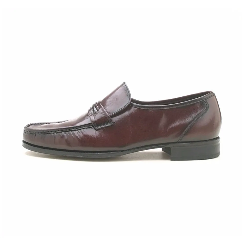 Florsheim Como Black Cherry Moc Toe Strap Loafer