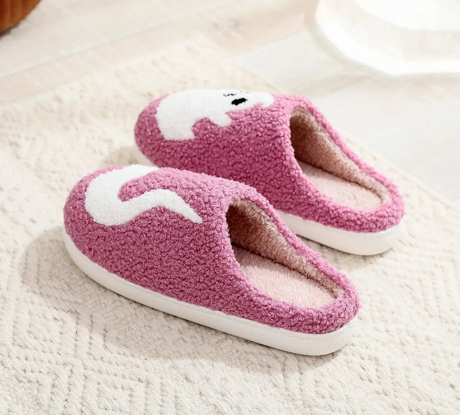 Halloween Ghost Home Cute Cartoon Household Cotton Slippers