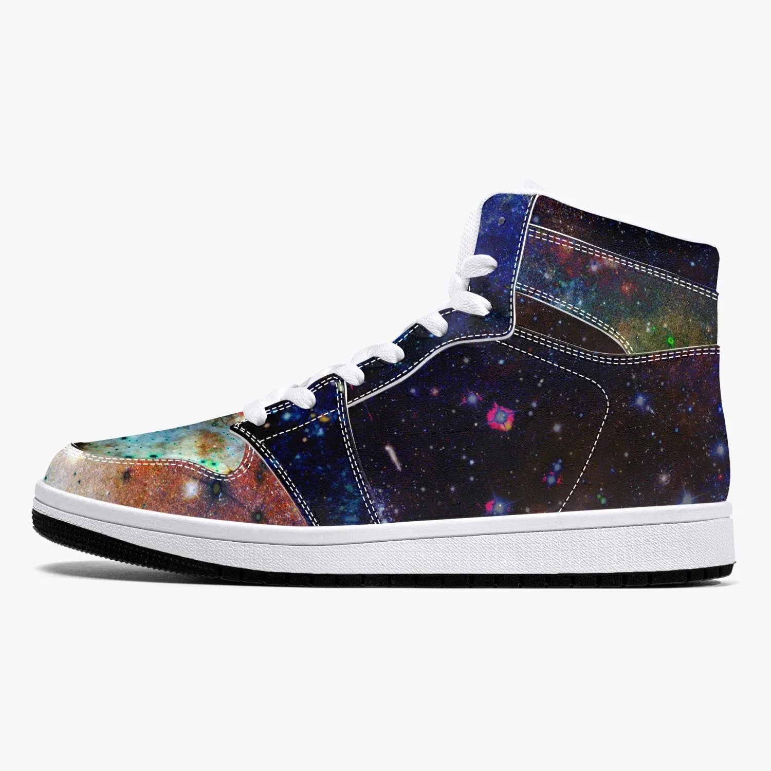 Ishtar Psychedelic Split-Style High-Top Sneakers