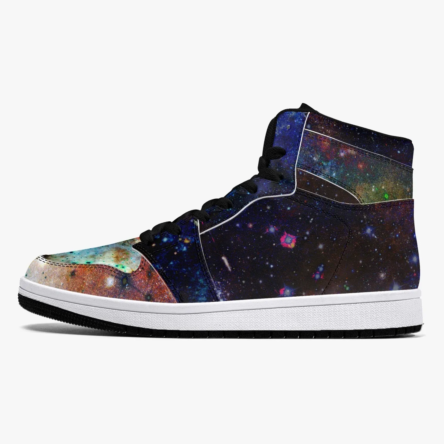 Ishtar Psychedelic Split-Style High-Top Sneakers