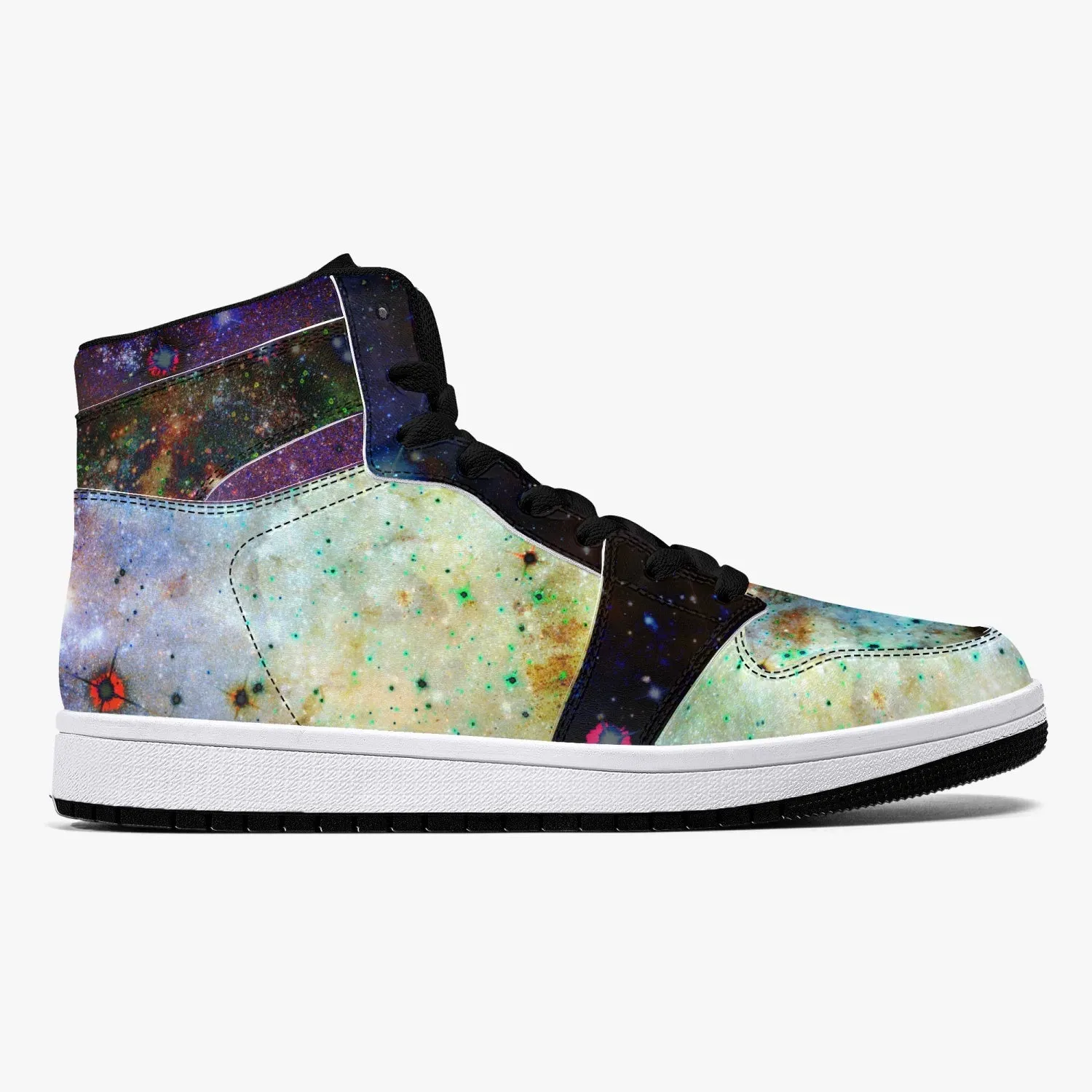 Ishtar Psychedelic Split-Style High-Top Sneakers