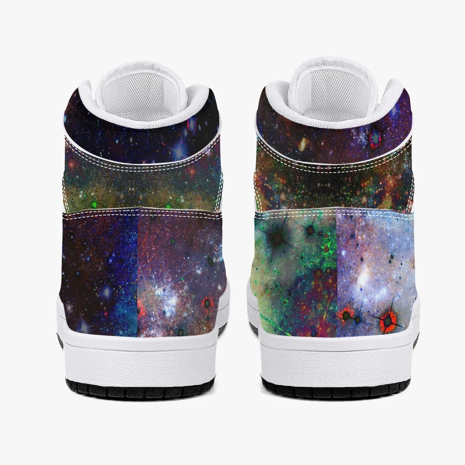 Ishtar Psychedelic Split-Style High-Top Sneakers