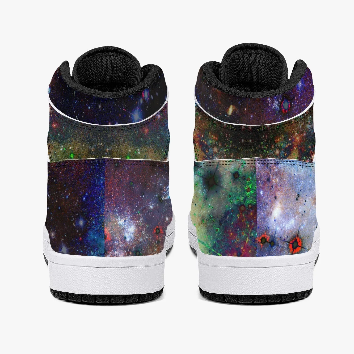 Ishtar Psychedelic Split-Style High-Top Sneakers