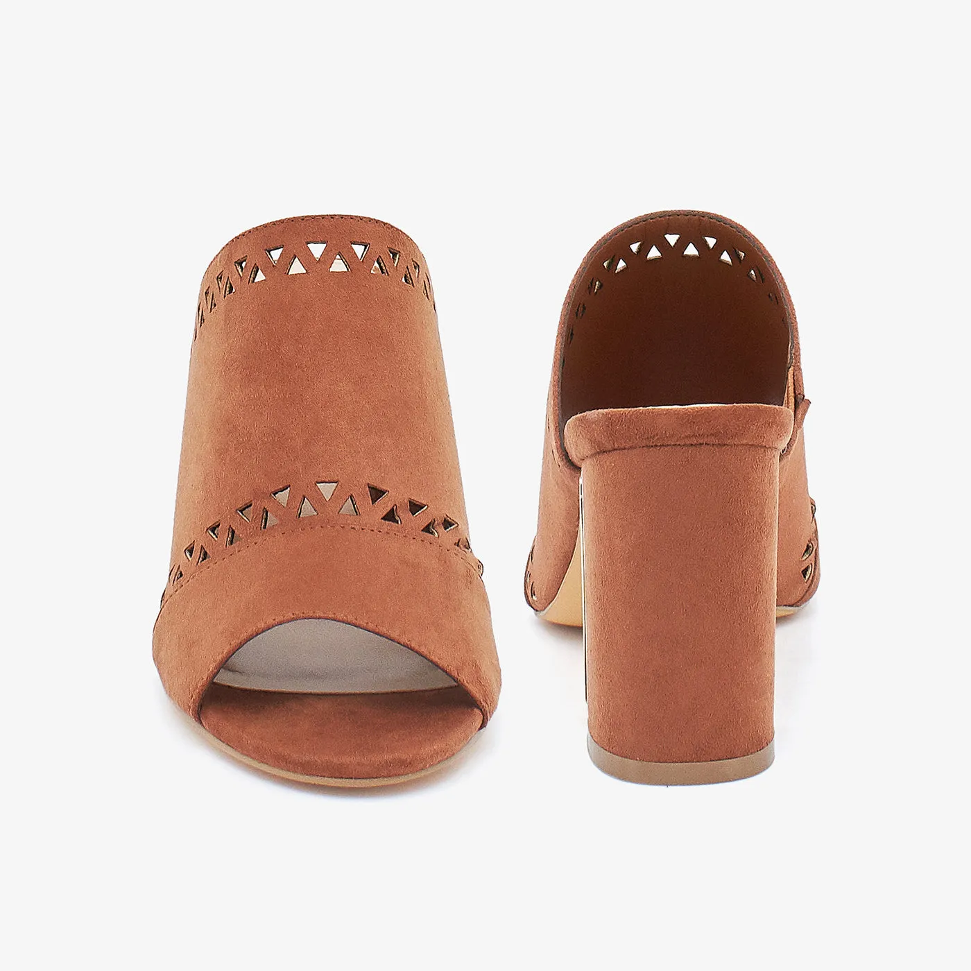 Ladies Block Heels