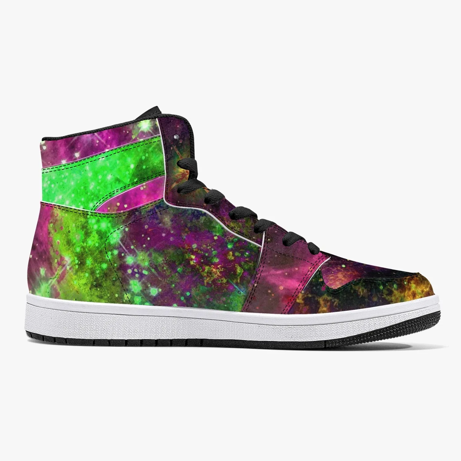 Lilith Psychedelic Split-Style High-Top Sneakers