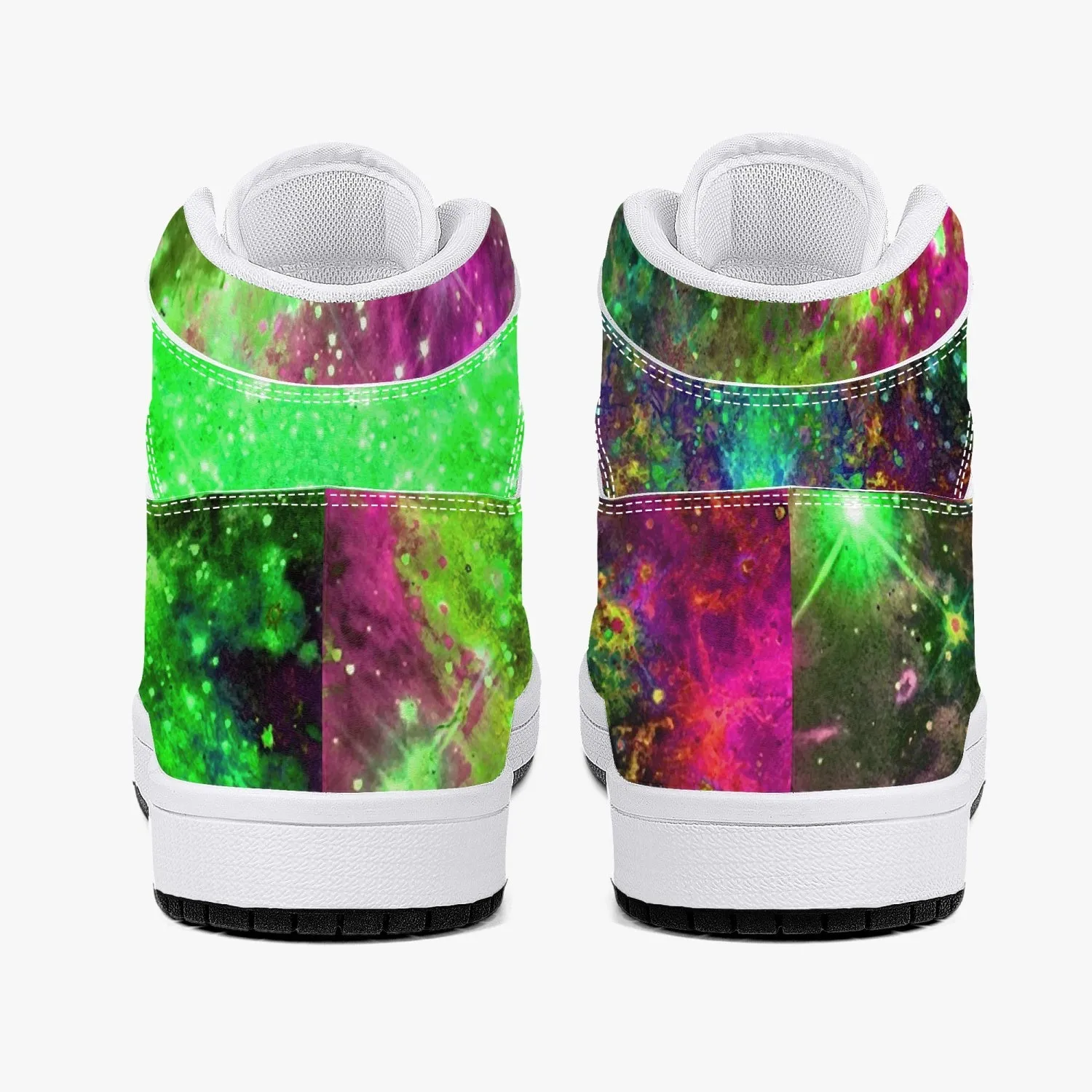 Lilith Psychedelic Split-Style High-Top Sneakers