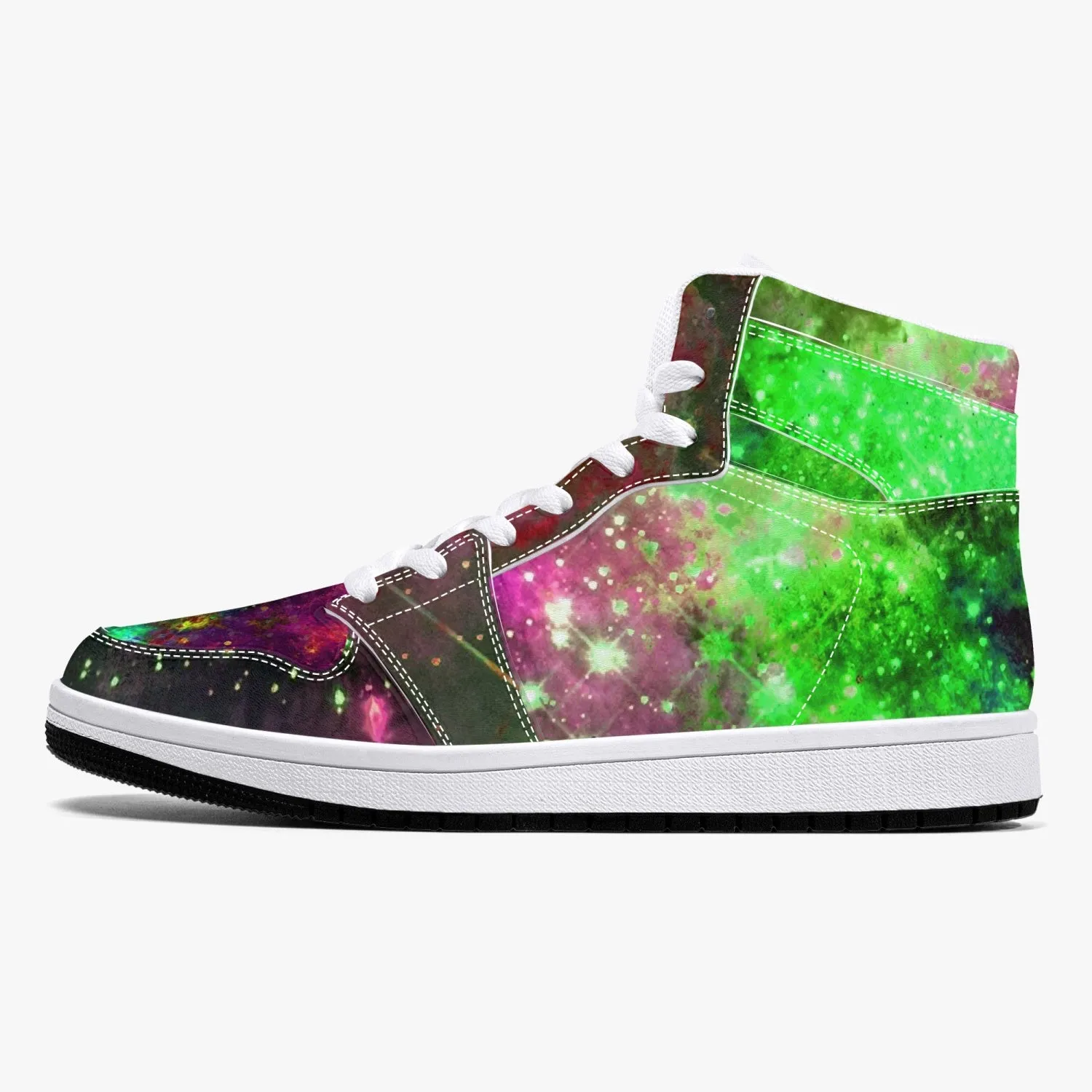 Lilith Psychedelic Split-Style High-Top Sneakers