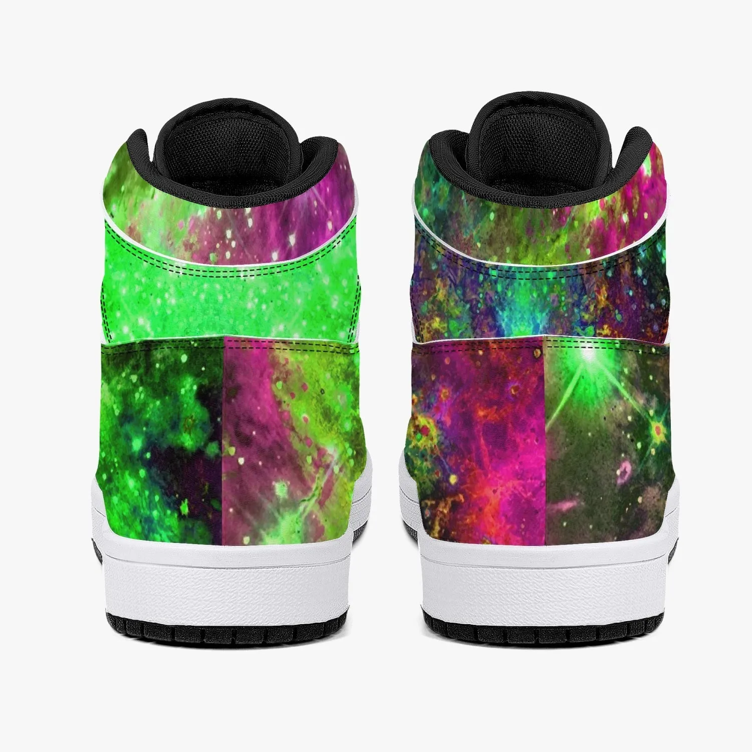 Lilith Psychedelic Split-Style High-Top Sneakers