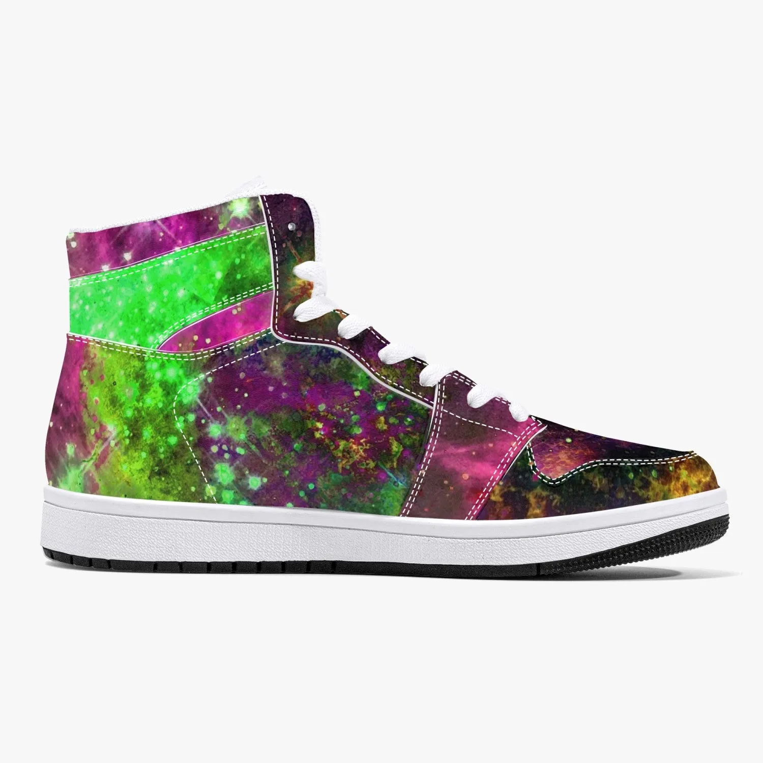 Lilith Psychedelic Split-Style High-Top Sneakers