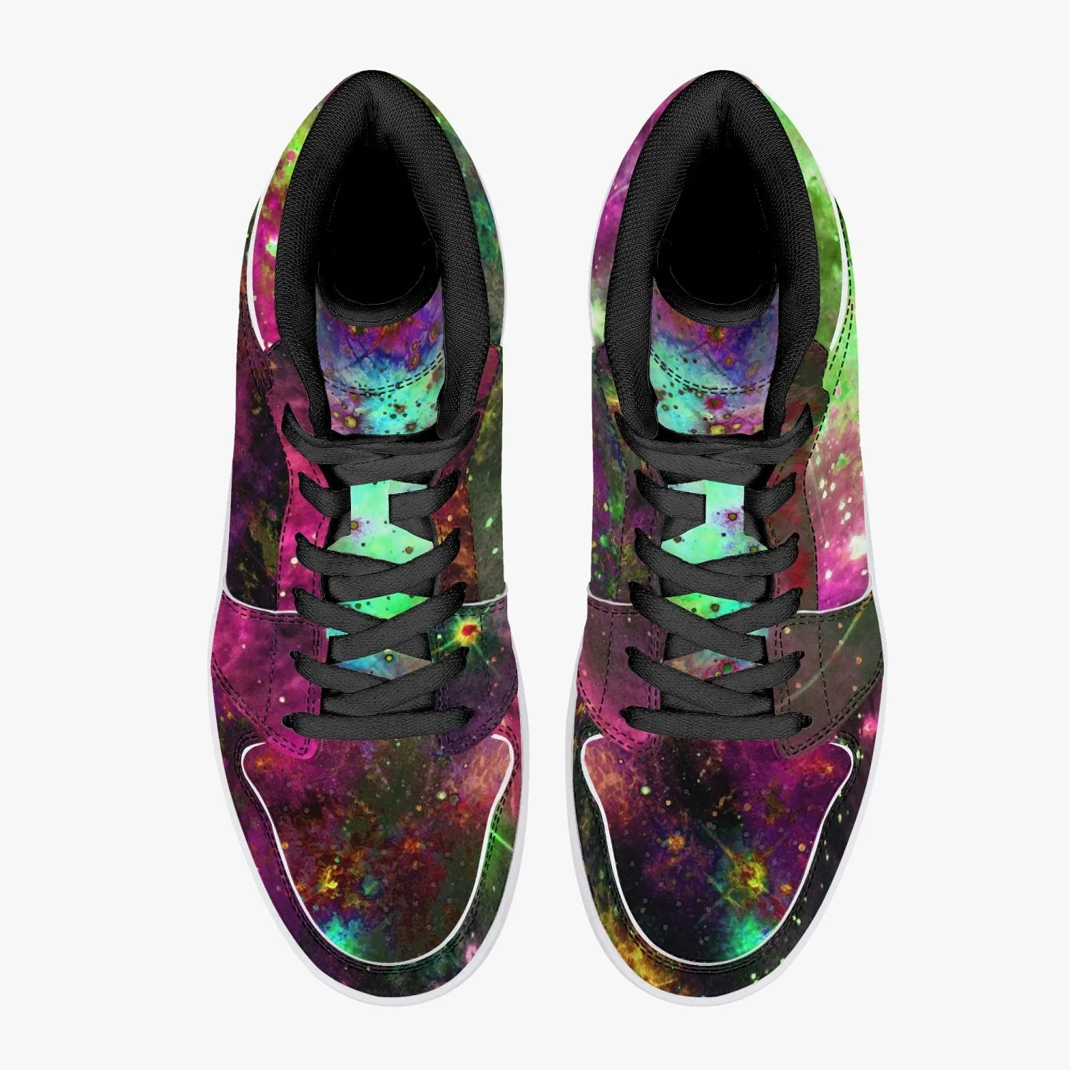 Lilith Psychedelic Split-Style High-Top Sneakers