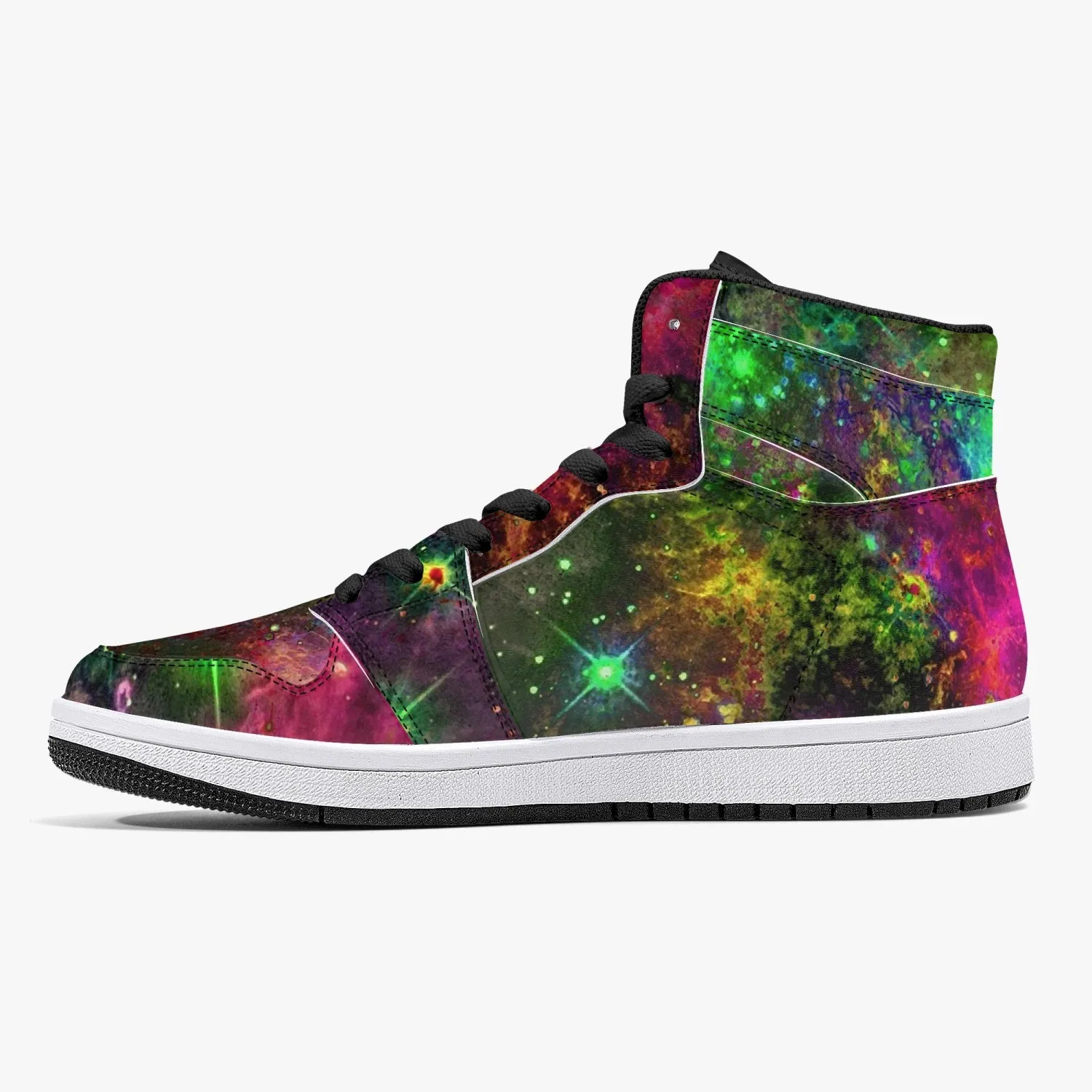 Lilith Psychedelic Split-Style High-Top Sneakers