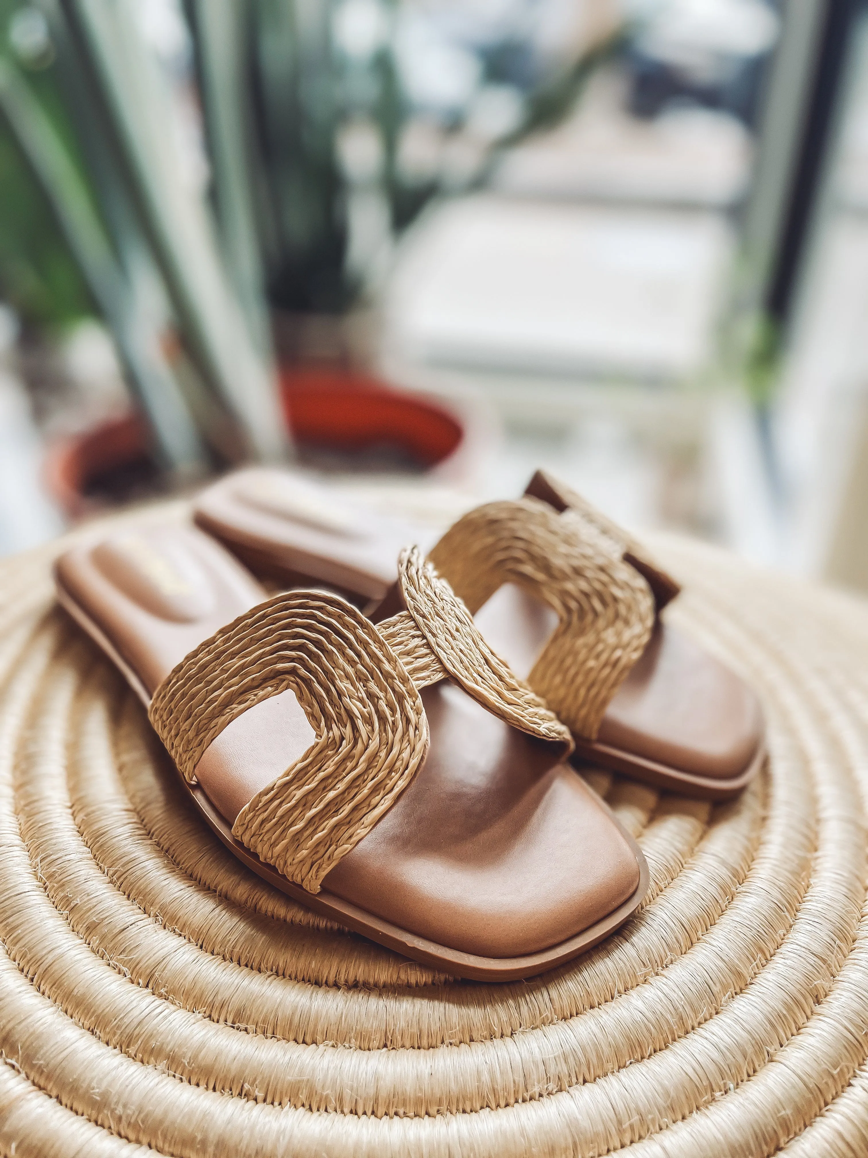 Natalie woven sandals