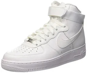 Nike Mens Air Force 1 High 07 Basketball Shoes White/White 315121-115 Size 9.5