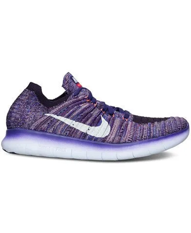 NIKE WOMENS FREE RN FLYKNIT RUNNING SNEAKERS