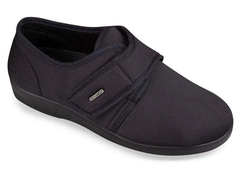 Ortomed Men's Orthopedic Rehabilitation Shoes- Black
