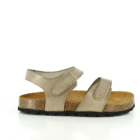 Plakton 110037 Gold Kids Slingback Sandals