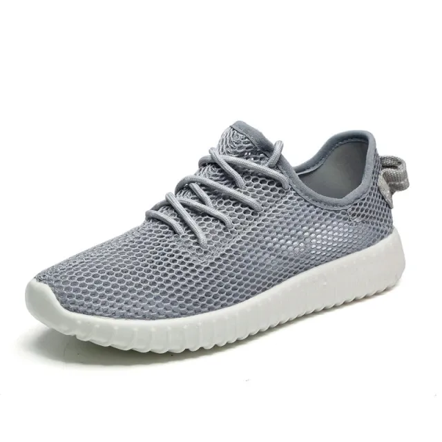 Zinab Women's Summer Sneaker Lace-Up Fashion Breathable Mesh Shoes
